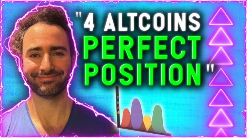 4 ALTCOINS IN PERFECT POSITION!! MUST SEE CHARTS