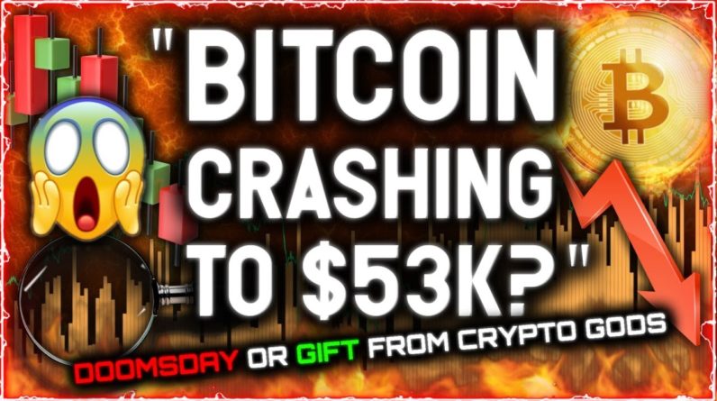 BITCOIN CRASHING TO $43K? Doomsday or Best Gift From The Crypto Gods?
