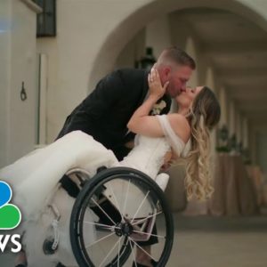 Bride Marks Wedding Day With Unexpected Walk Down The Aisle
