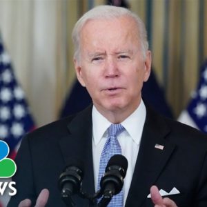 Live: Biden Delivers Remarks Promoting Bipartisan Infrastructure Deal | NBC News