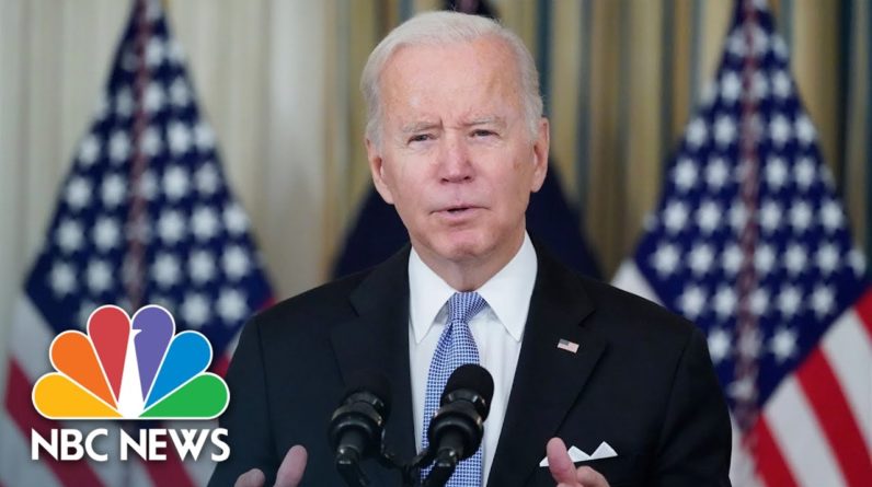Live: Biden Delivers Remarks Promoting Bipartisan Infrastructure Deal | NBC News