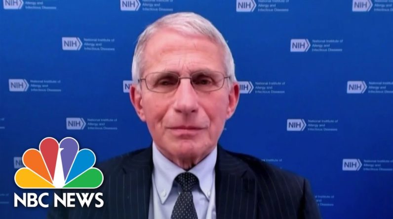 Dr. Fauci Discusses State of Covid And How To Handle The Holidays