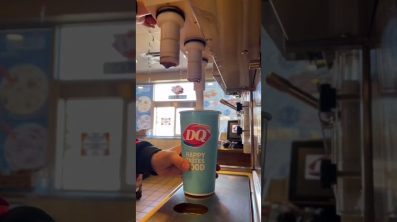 Dairy Queen Employee Shows Disastrous Blizzard Order | What’s Trending in Seconds | #shorts