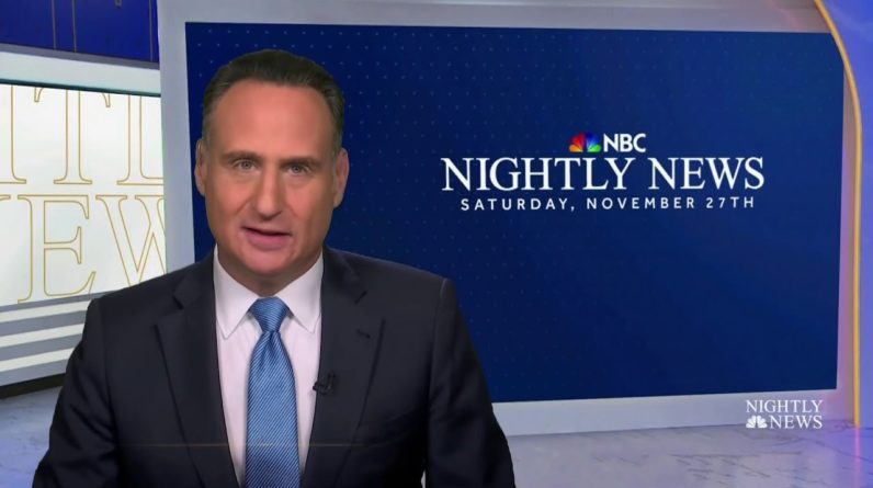 Nightly News Full Broadcast - November 27th