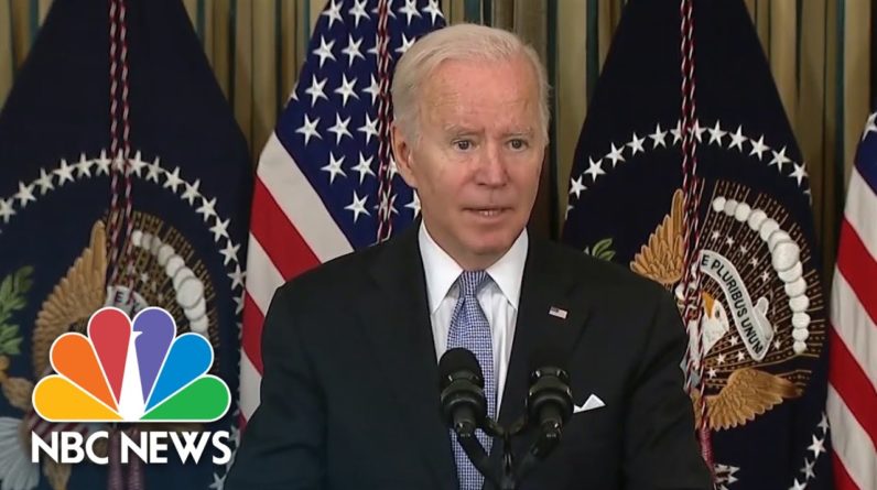 President Biden Takes Questions After Passage of Infrastructure Bill in House