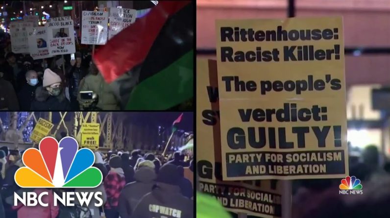 Protests Across The U.S. Over Kyle Rittenhouse Trial Verdict