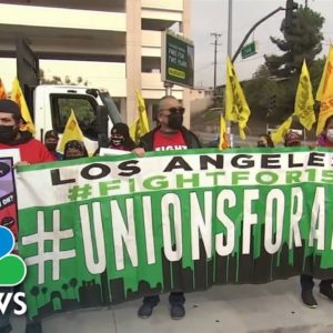 California Fast-Food Employees Strike Demanding Safe, Fair Working Conditions