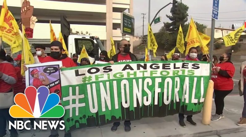 California Fast-Food Employees Strike Demanding Safe, Fair Working Conditions
