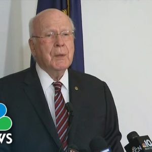 Sen. Leahy Announces He Will Retire: 'It Is Time To Come Home'
