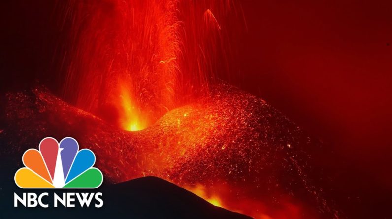 Watch: Lava From La Palma’s Volcanic Eruption Leaves Landscape Smouldering