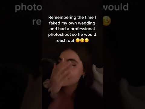 Woman Fakes Wedding to Get Text From Ex | What’s Trending in Seconds | #shorts