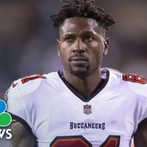 NFL: Tampa Bay's Antonio Brown Suspended For Misrepresenting Vaccination Status