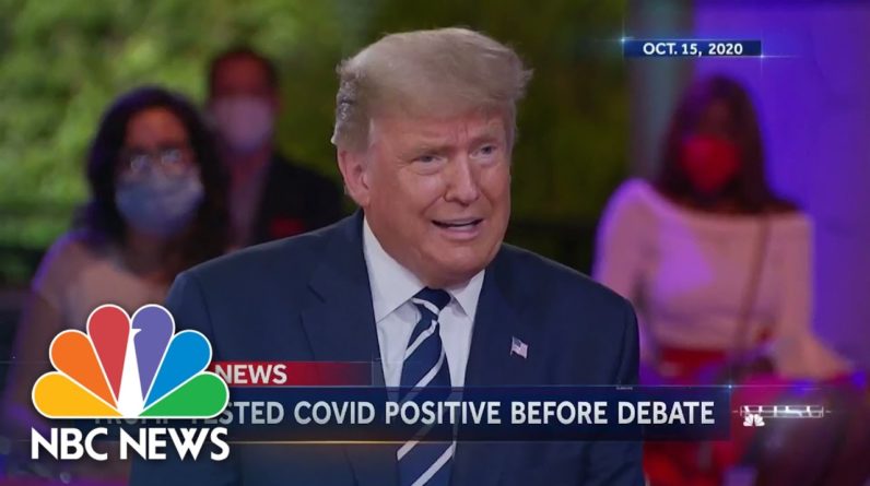 Trump Tested Positive For Covid Before Biden Debate, Sources Say