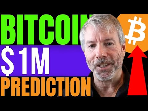 MICHAEL SAYLOR WILL KEEP BUYING BITCOIN AND PREDICTS THE KING CRYPTO HITTING $1 MILLION PER COIN!!