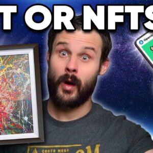 Digital NFTs or Physical Art!? What Do People Prefer!!?? (Social Experiment)
