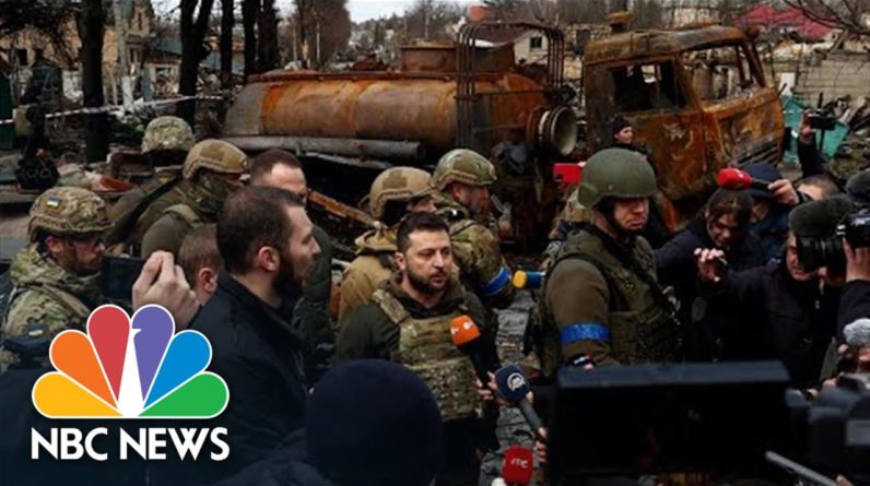 Zelenskyy Accuses Russia Of ‘Genocide’ After Ukraine Recaptures Kyiv Suburb