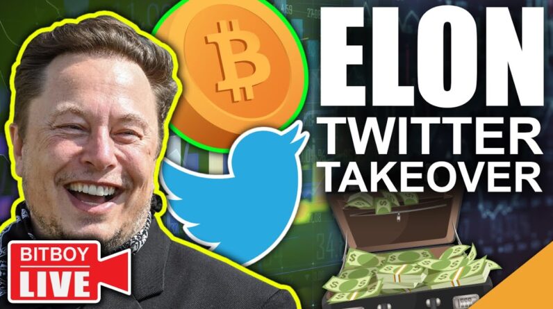 Elon Musk Offers $43B to Buy TWITTER (Blackrock Latest Investment Bullish for Crypto)