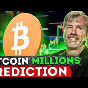 BITCOIN WILL GO INTO THE MILLIONS, PREDICTS MICHAEL SAYLOR!! ALTCOINS RISK ANOTHER 70% DECLINE!!