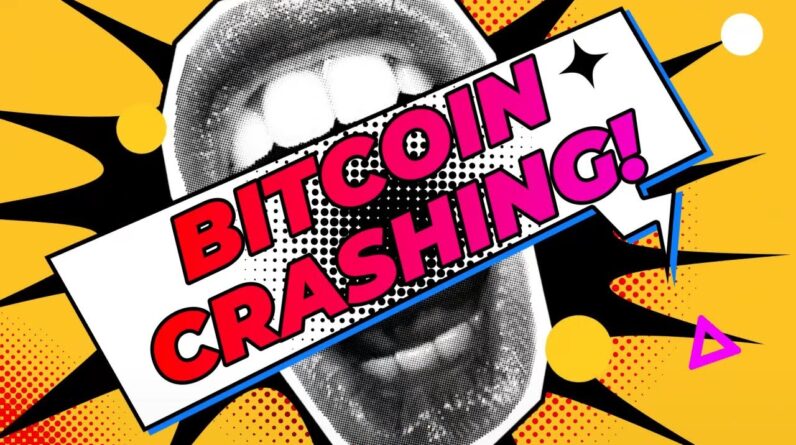 BITCOIN CRASHING ! IS THIS FINALLY IT!?