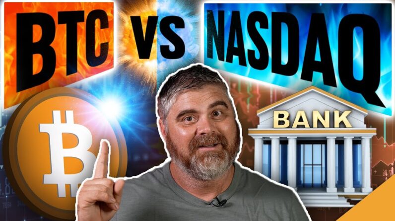 BITCOIN Is Beating NASDAQ (Can Stocks Recover?)