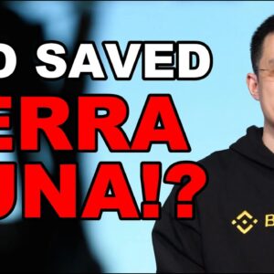DID BINANCE CEO SAVE TERRA LUNA !?