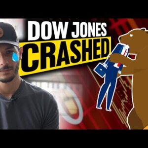 DOW JONES IS CRASHING!! (Is Recession Here?)