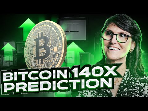 ARK INVEST'S CATHIE WOOD SAYS BITCOIN NEARING END OF BEAR MARKET, PREDICTS 140X CRYPTO EXPLOSION!!
