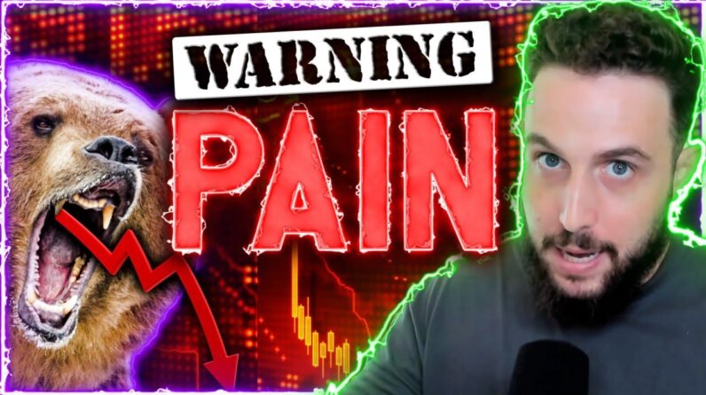 WARNING: DO NOT FOMO!! More Pain Likely For Crypto!
