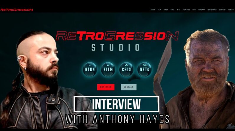 CRYPTO, MOVIES, GAMES, NFTS - RETROGESSION INTERVIEW WITH ANTHONY HAYES !