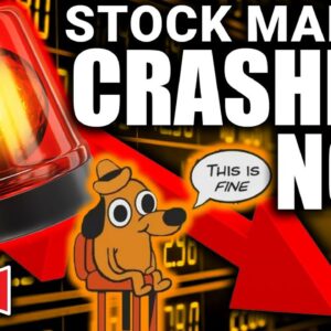 Stock Market Crashing NOW! (Bitcoin & Crypto Companies Dissolving!!)