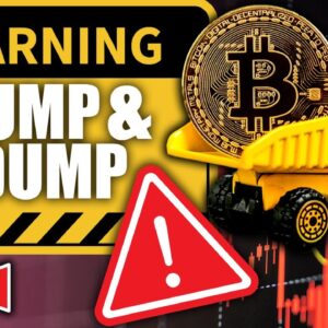 URGENT Warning: BITCOIN Pump & Dump!! (HUGE Crypto Moves From FINANCE GIANTS)
