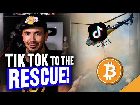 Can TikTok BAIL OUT BITCOIN?? (Crypto Rejection High)